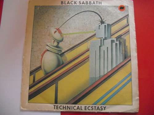 RARE!!! BLACK SABBATH - TECHNICAL ECSTASY VINYL, LP, RECORD